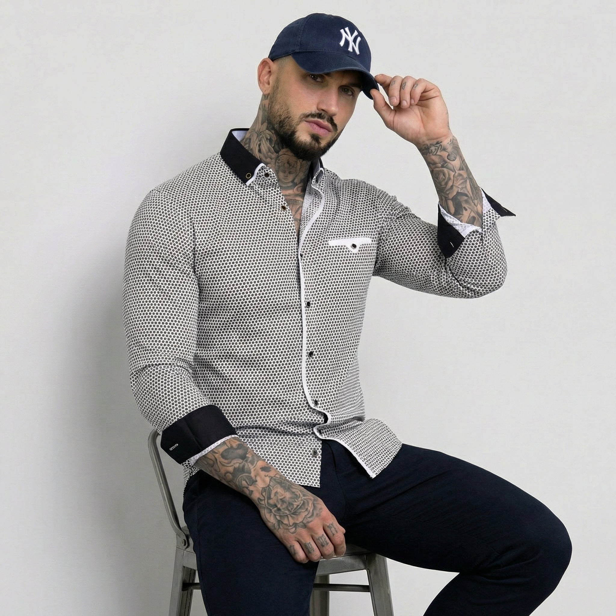 Alberto | Camicia Classica a Maniche Lunghe