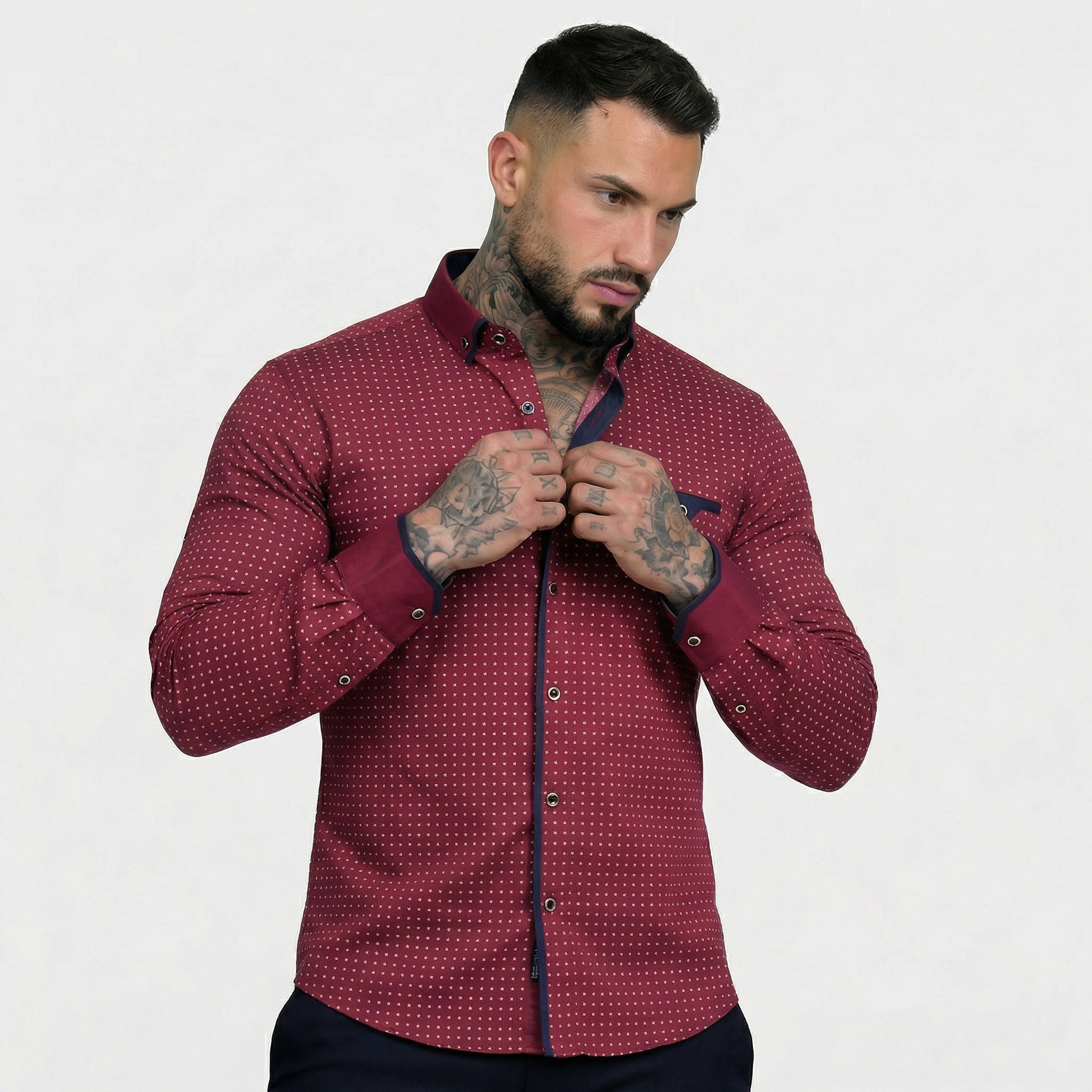 Alberto | Camicia Classica a Maniche Lunghe