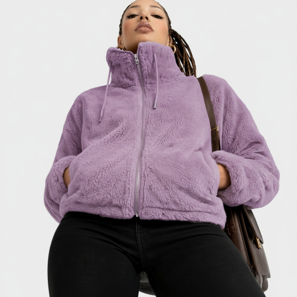 María | Cappotto Accogliente con Zip