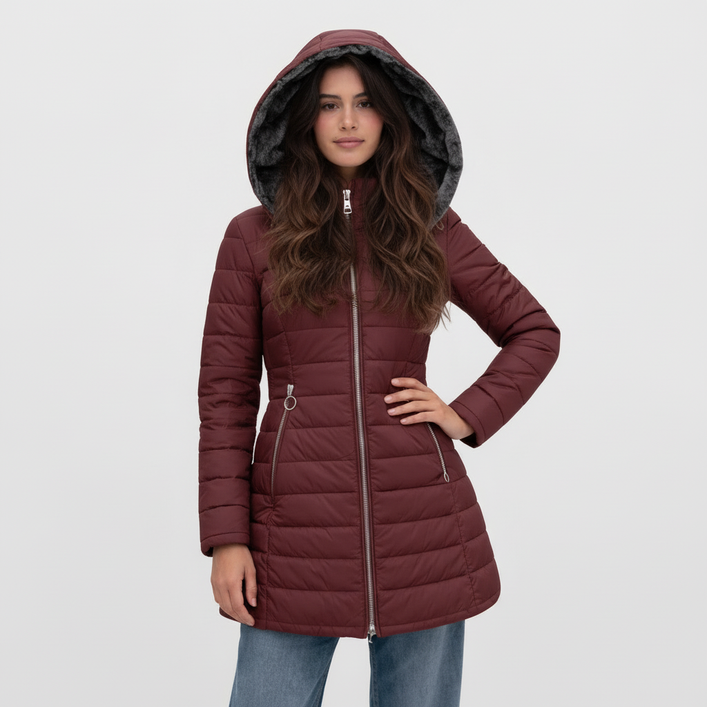 Beatrice | Cappotto Caldo con Fodera in Pelliccia