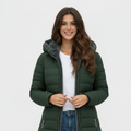 Beatrice | Cappotto Caldo con Fodera in Pelliccia