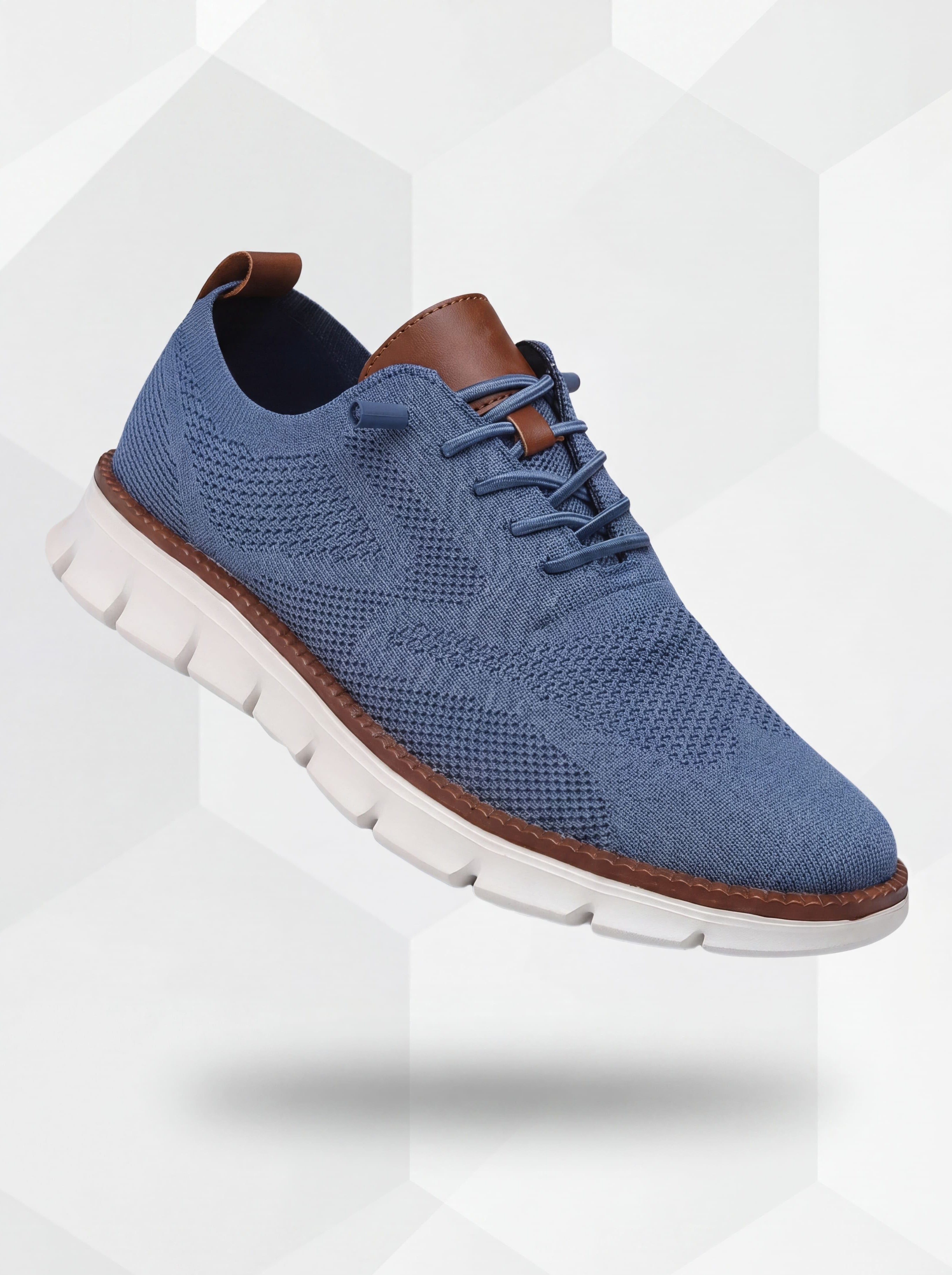 Scarpe Traspiranti Ultracomfort: Blu-Bianco